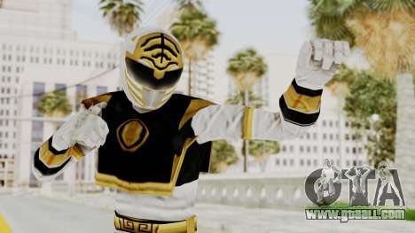 Mighty Morphin Power Rangers - White for GTA San Andreas