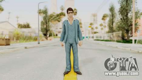 Scarface Tony Montana Suit v3 with Glasses for GTA San Andreas