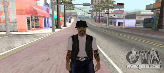 GTA San Andreas San Fierro Rifa Tags Restored For Mobile Mod