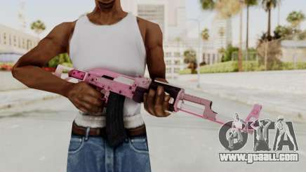 Assault Rifle Pink for GTA San Andreas