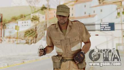 MGSV Phantom Pain CFA Soldier v1 for GTA San Andreas