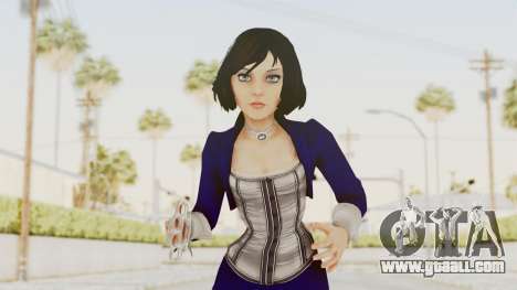 Bioshock Infinite Elizabeth Corset for GTA San Andreas