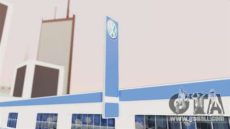 Volkswagen Showroom in San Fierro for GTA San Andreas