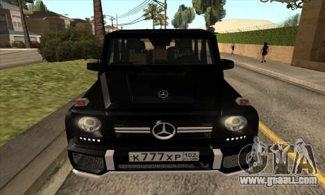 Mercedes G63 Biturbo for GTA San Andreas