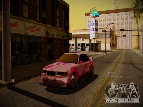 BMW M3 E36 Pinkie Pie for GTA San Andreas