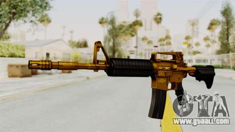 M4A1 Gold for GTA San Andreas
