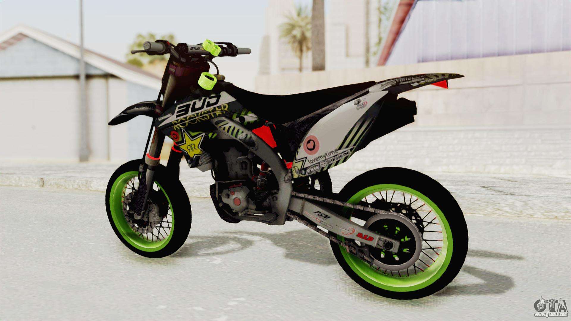 Kawasaki Kx 125 Supermoto For Gta San Andreas