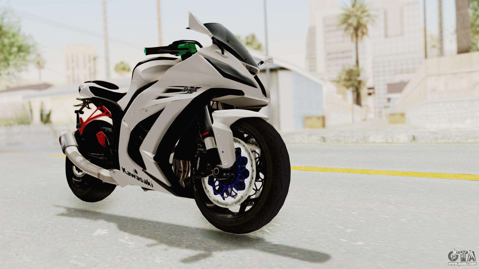 Kawasaki Ninja ZX 10R Modification For GTA San Andreas