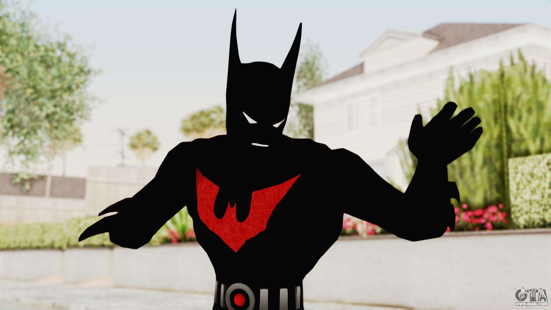 Animated Batman Beyond mod for Batman Arkham City by