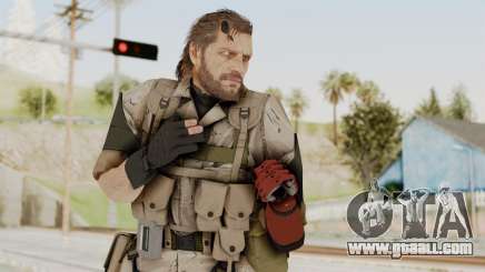 MGSV The Phantom Pain Venom Snake No Eyepatch v3 for GTA San Andreas