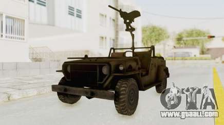 MGSV Jeep for GTA San Andreas