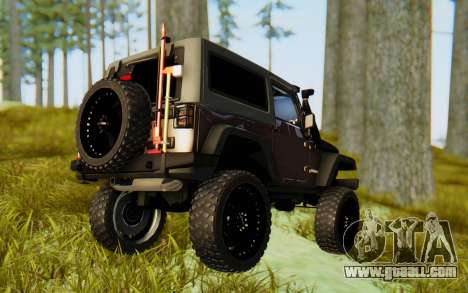 Jeep Wrangler Rubicon 2012 for GTA San Andreas