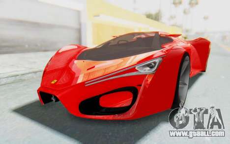 Ferrari F80 Concept 2015 Beta for GTA San Andreas