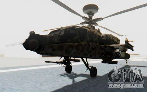 AH-64 Apache Leopard for GTA San Andreas
