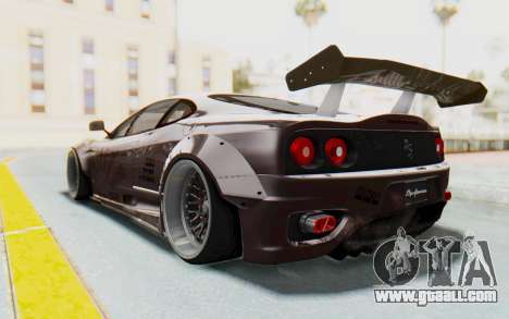 Ferrari 360 Modena Liberty Walk LB Perfomance v1 for GTA San Andreas