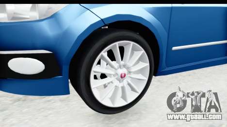 Fiat Linea 2014 Wheels for GTA San Andreas