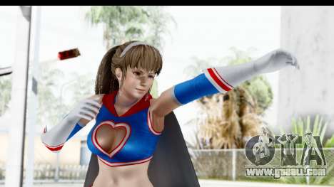 Dead Or Alive 5: LR - Hitomi Fight Force v2 for GTA San Andreas