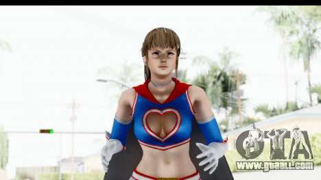 Dead Or Alive 5: LR - Hitomi Fight Force v1 for GTA San Andreas
