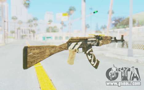 CS:GO - AK-47 Wasteland Rebel for GTA San Andreas
