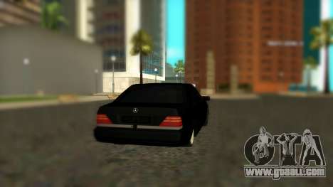 Mercedes-Benz S600 W140 AMG for GTA San Andreas