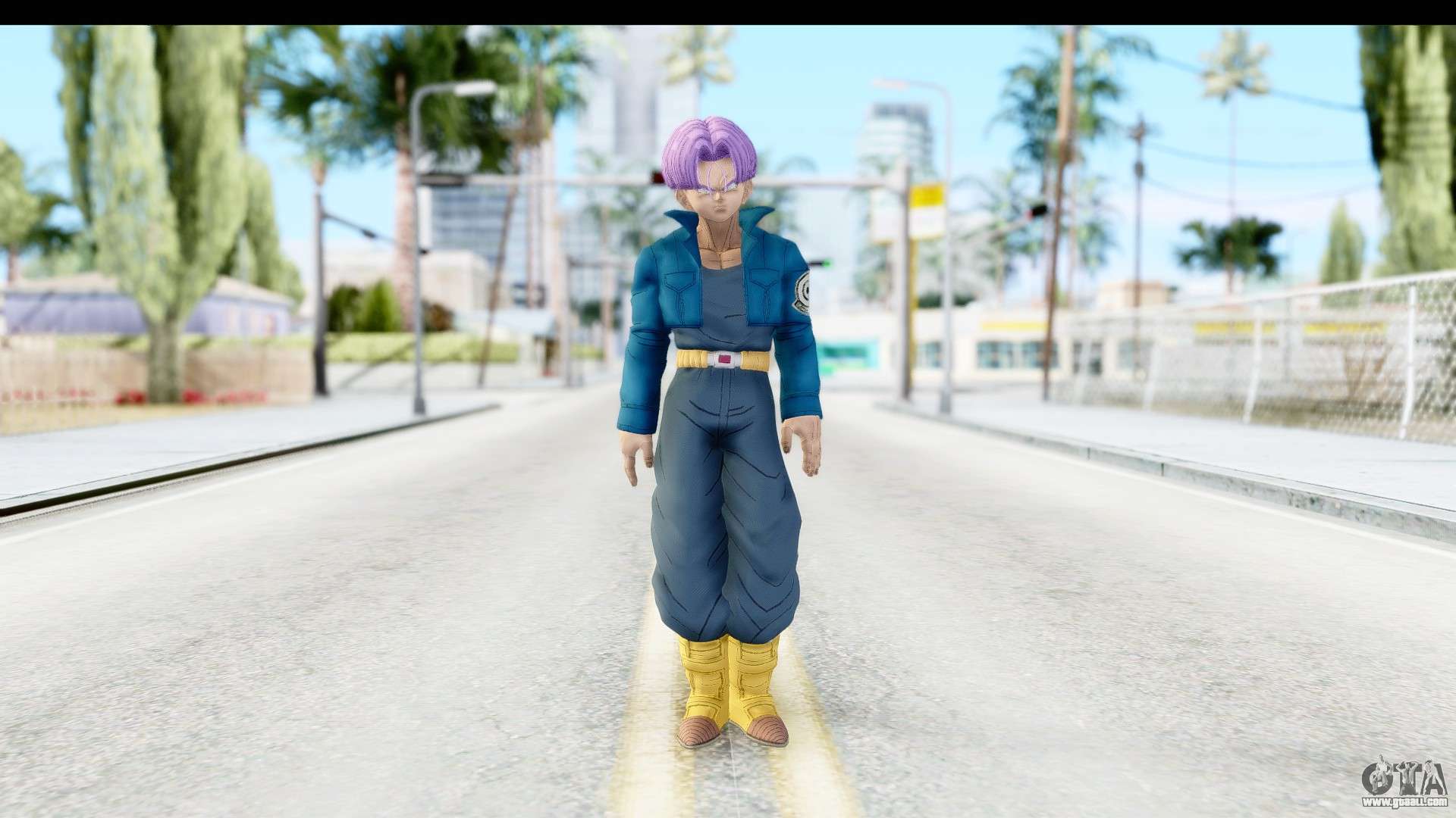 Dragon Ball Xenoverse Future Trunks SSJ2 para GTA San Andreas