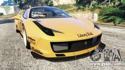 Ferrari 458 Spider [Liberty Walk] for GTA 5