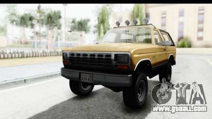 Ford Bronco 1980 IVF for GTA San Andreas