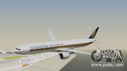 Boeing 777-300ER Singapore Airlines v1 for GTA San Andreas