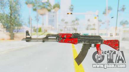 CS:GO - AK-47 Laminate Red for GTA San Andreas