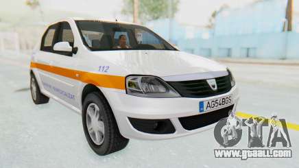 Dacia Logan Facelift Ambulanta for GTA San Andreas