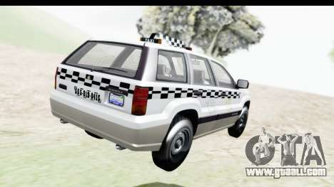 GTA 5 Canis Seminole Taxi Milspec for GTA San Andreas