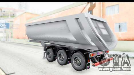 Trailer Volvo Dumper for GTA San Andreas