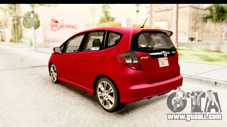 Honda Fit Sport 2009 for GTA San Andreas