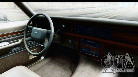 Ford LTD Crown Victoria 1987 for GTA San Andreas