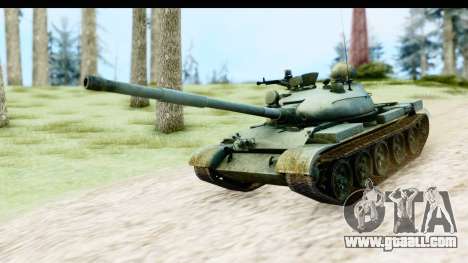 T-62 Wood Camo v1 for GTA San Andreas