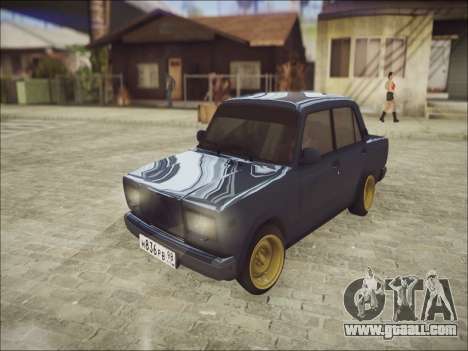 VAZ 2107 Black Jack for GTA San Andreas