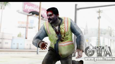 Left 4 Dead 2 - Zombie Baggage Handler for GTA San Andreas