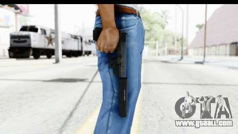 Glock P80 Silenced for GTA San Andreas