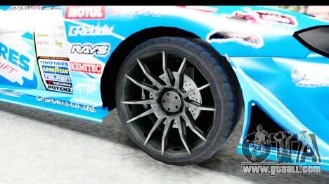Nissan Silvia S15 D1GP Blue Toyo Tires for GTA San Andreas