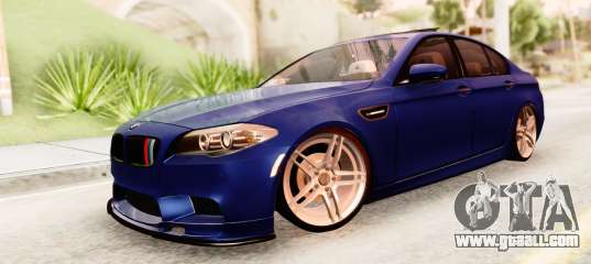 BMW M5 F10 sedan for GTA San Andreas