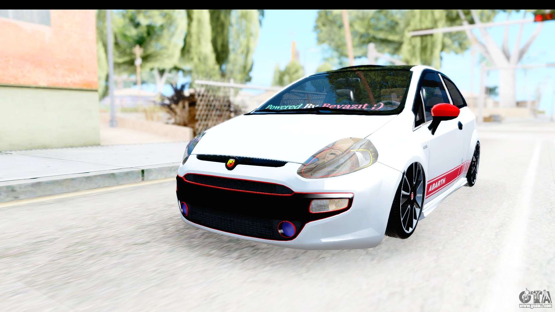 Fiat Grande Punto Tuning for GTA San Andreas
