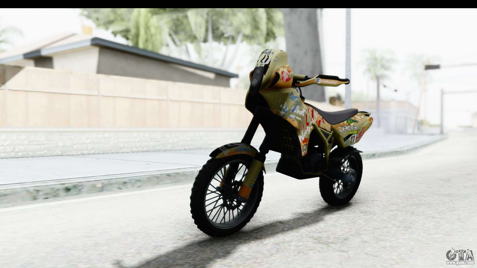 Custom Nagasaki BF400 (Enduro motorcycle). by VicenzoVegas21 on DeviantArt