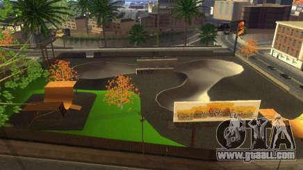 New textures of a skate Park and hospital for GTA San Andreas