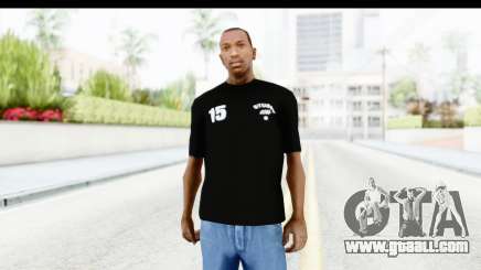 Stussy Black T-Shirt for GTA San Andreas