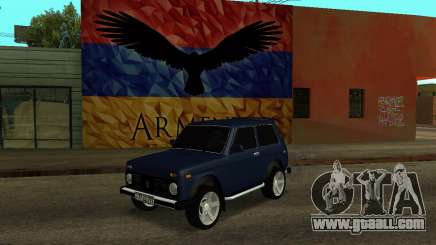 Niva 2121 Armenian for GTA San Andreas