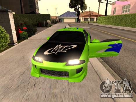 Mitsubishi Eclipse The Fast and the Furious for GTA San Andreas