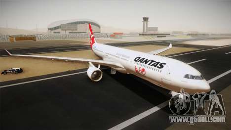 Airbus A330-300 Qantas 80 Years for GTA San Andreas