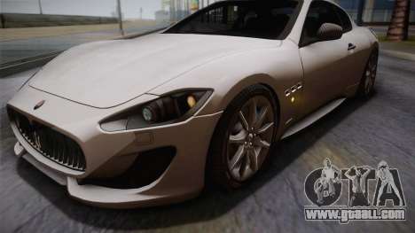 Maserati Gran Turismo Sport for GTA San Andreas