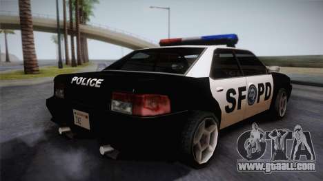 Sultan SFPD for GTA San Andreas