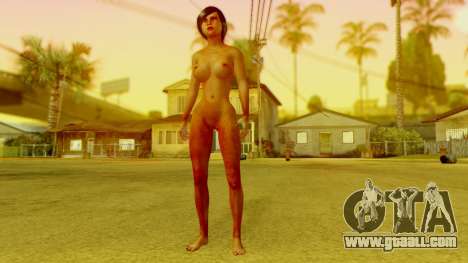 Lindiana Nude for GTA San Andreas